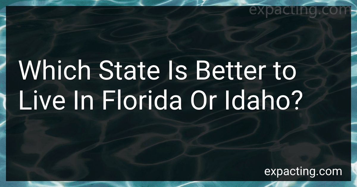 Which State Is Better to Live In Florida Or Idaho? preview