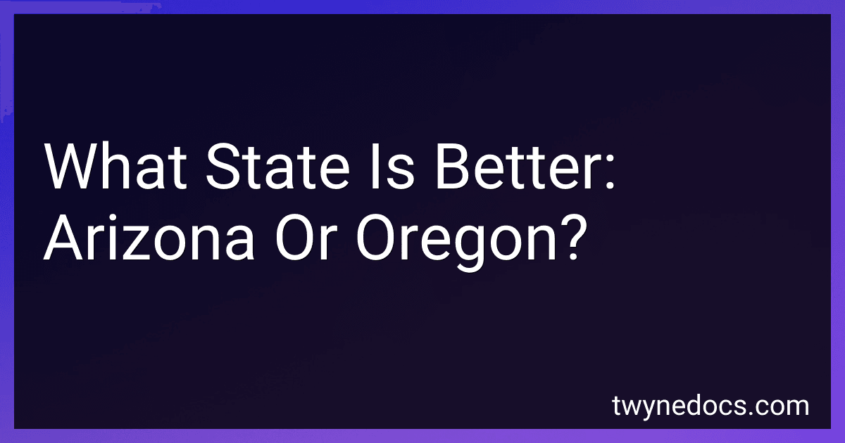 What State Is Better: Arizona Or Oregon? image