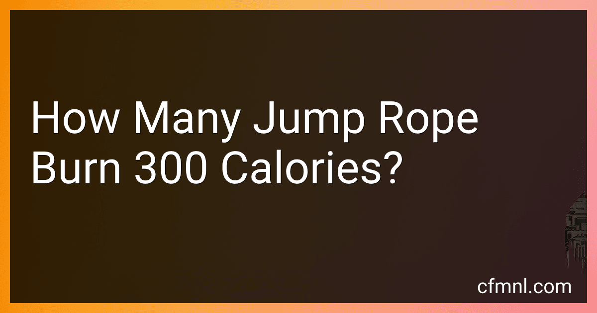 How Many Jump Rope Burn 300 Calories? preview