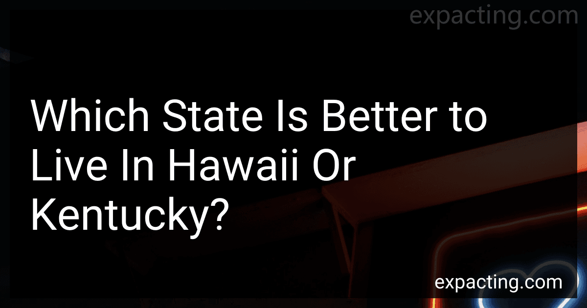 Which State Is Better to Live In Hawaii Or Kentucky? preview