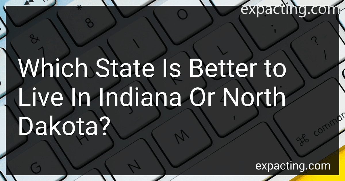 Which State Is Better to Live In Indiana Or North Dakota? preview