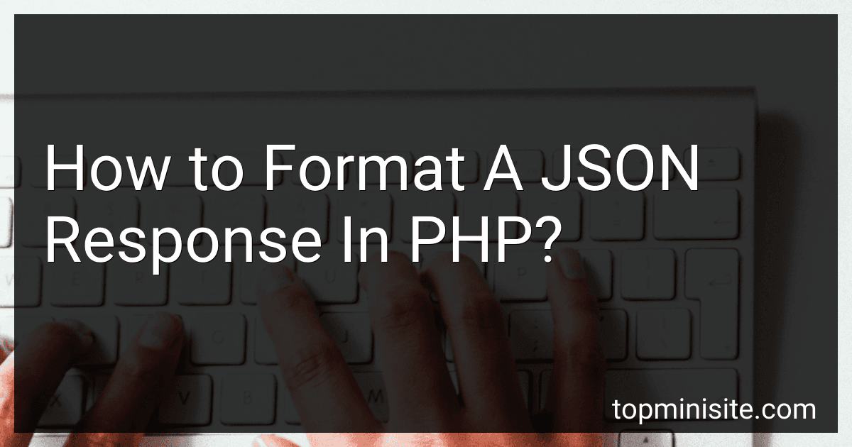 How to Format A JSON Response In PHP? image