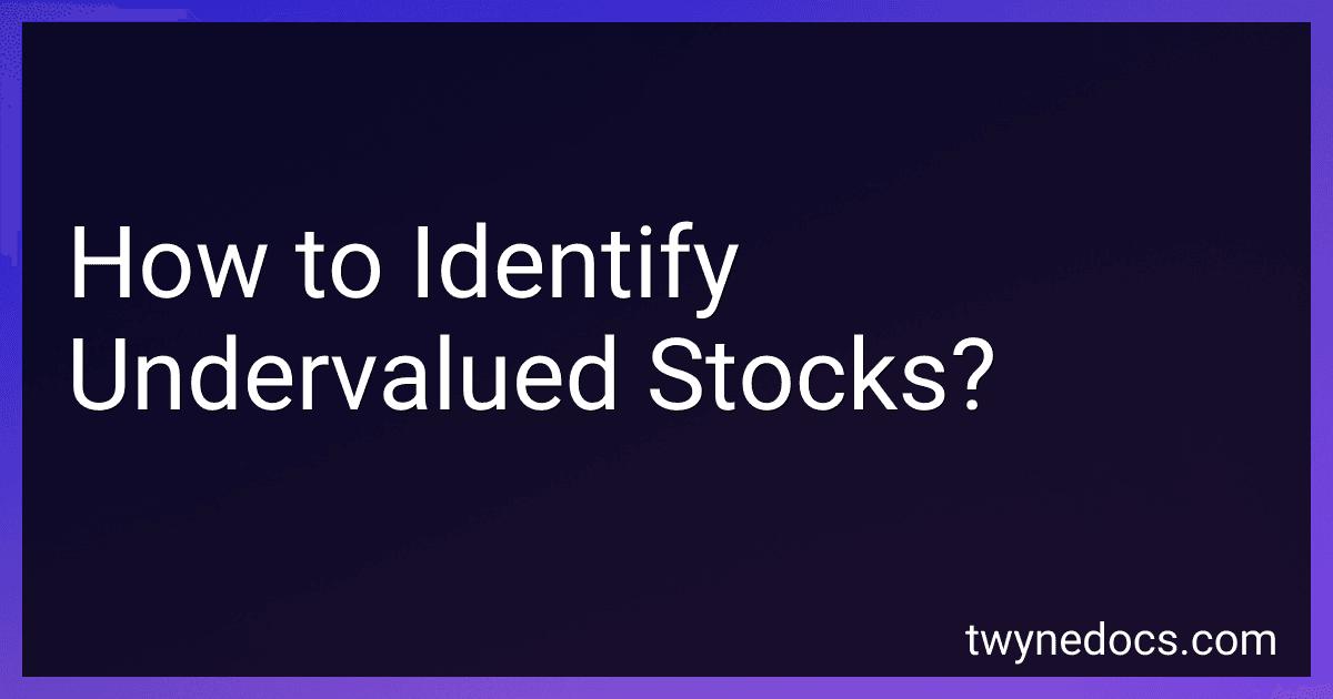 How to Identify Undervalued Stocks? image