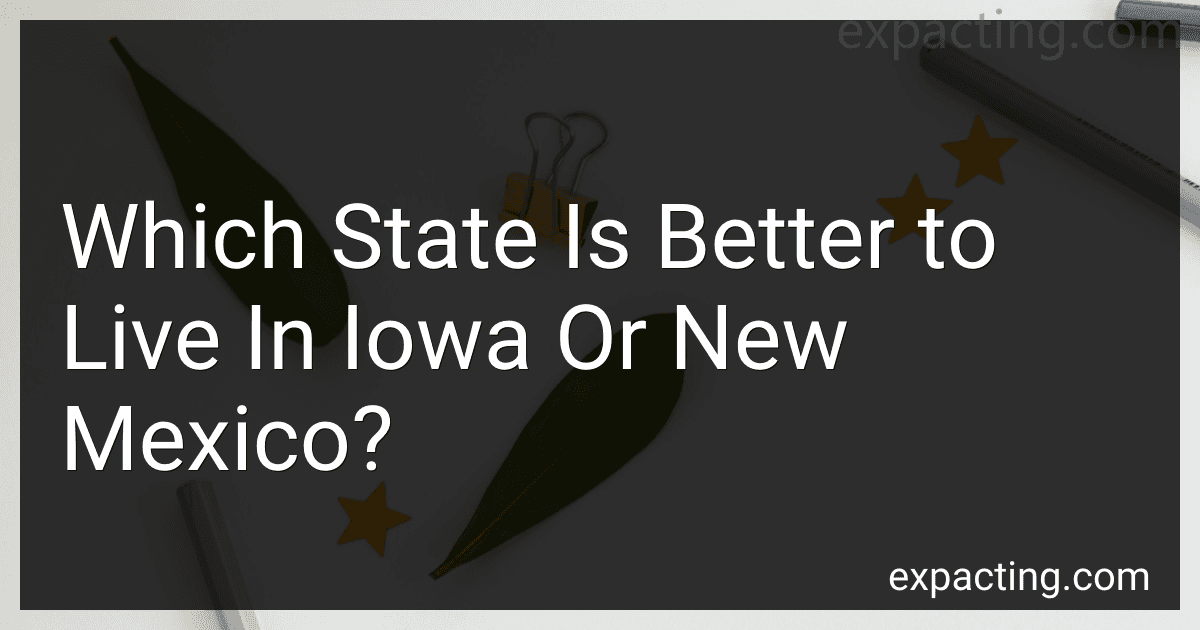 Which State Is Better to Live In Iowa Or New Mexico? image