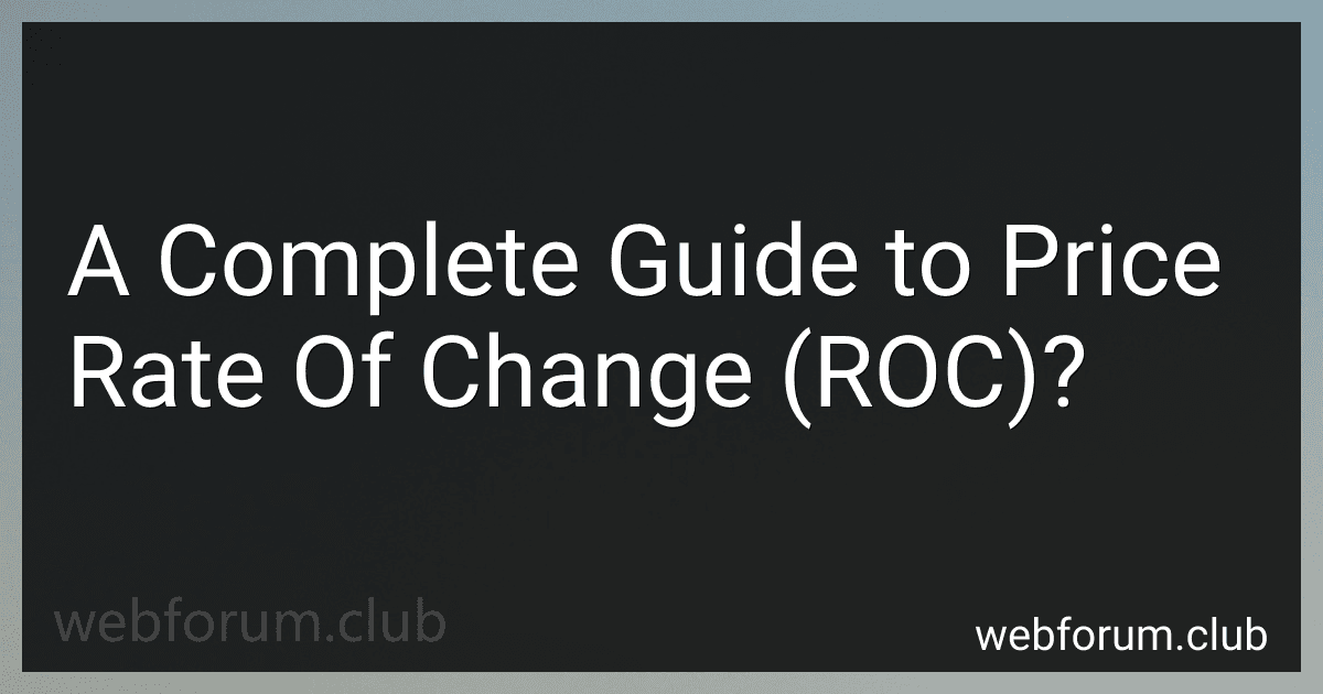 A Complete Guide to Price Rate Of Change (ROC)? image