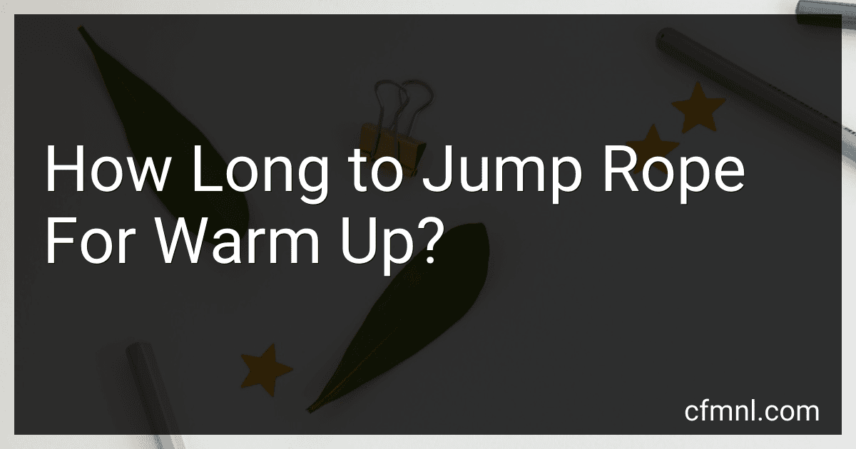 How Long to Jump Rope For Warm Up? preview