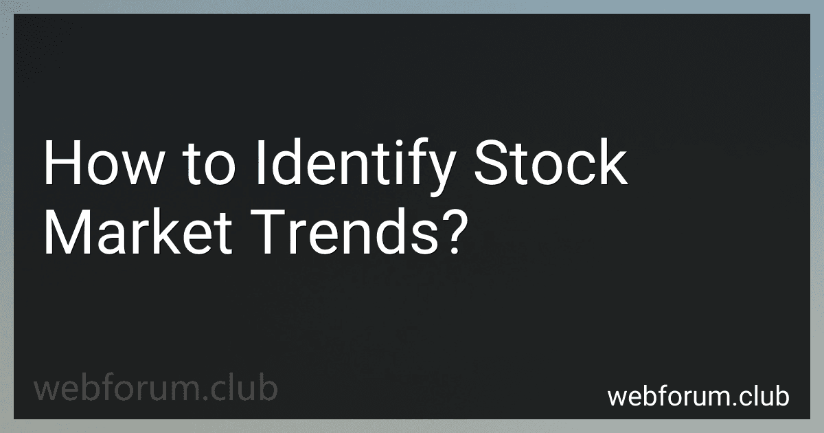 How to Identify Stock Market Trends? image