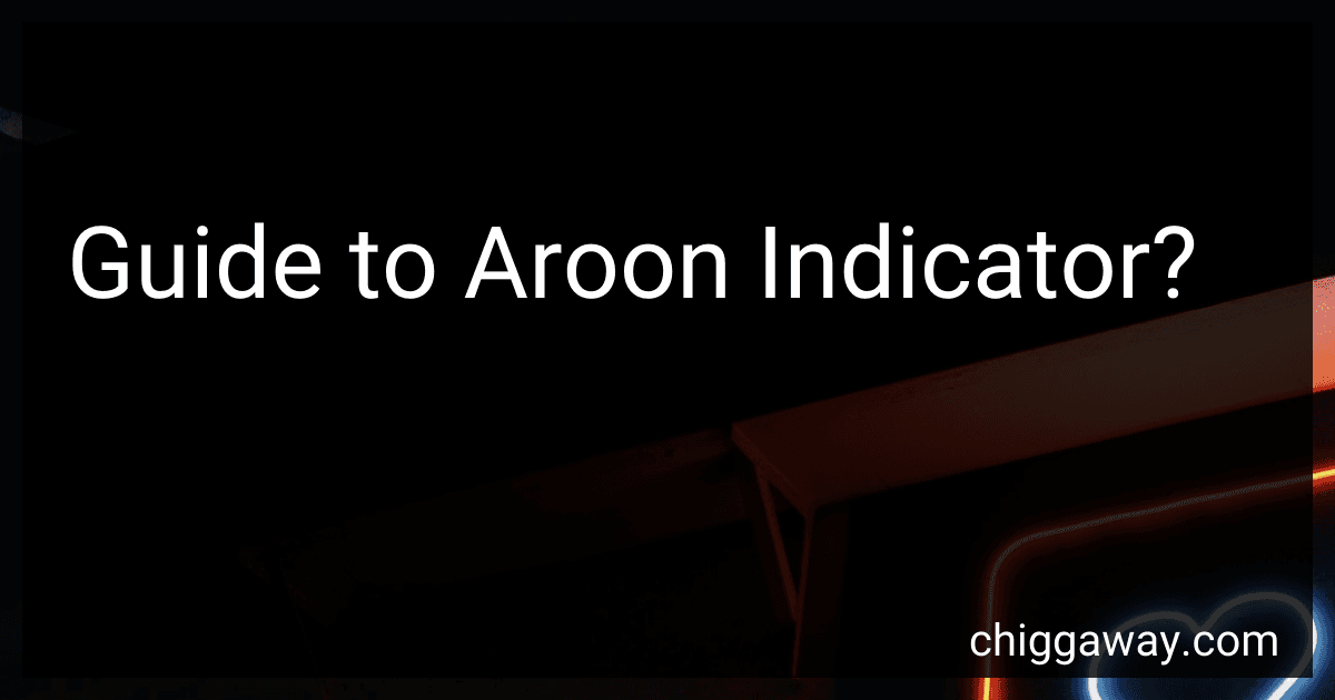 Guide to Aroon Indicator? preview