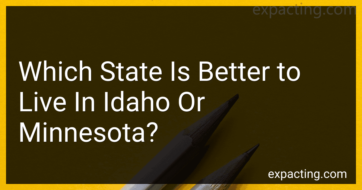 Which State Is Better to Live In Idaho Or Minnesota? image