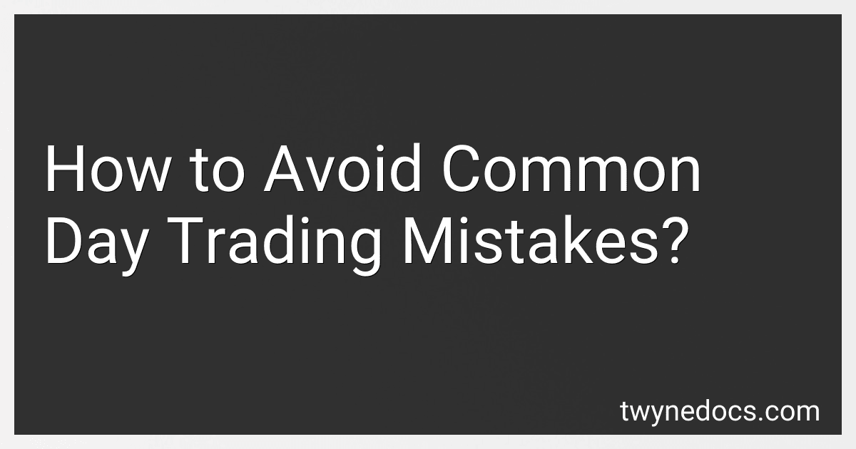 How to Avoid Common Day Trading Mistakes? image