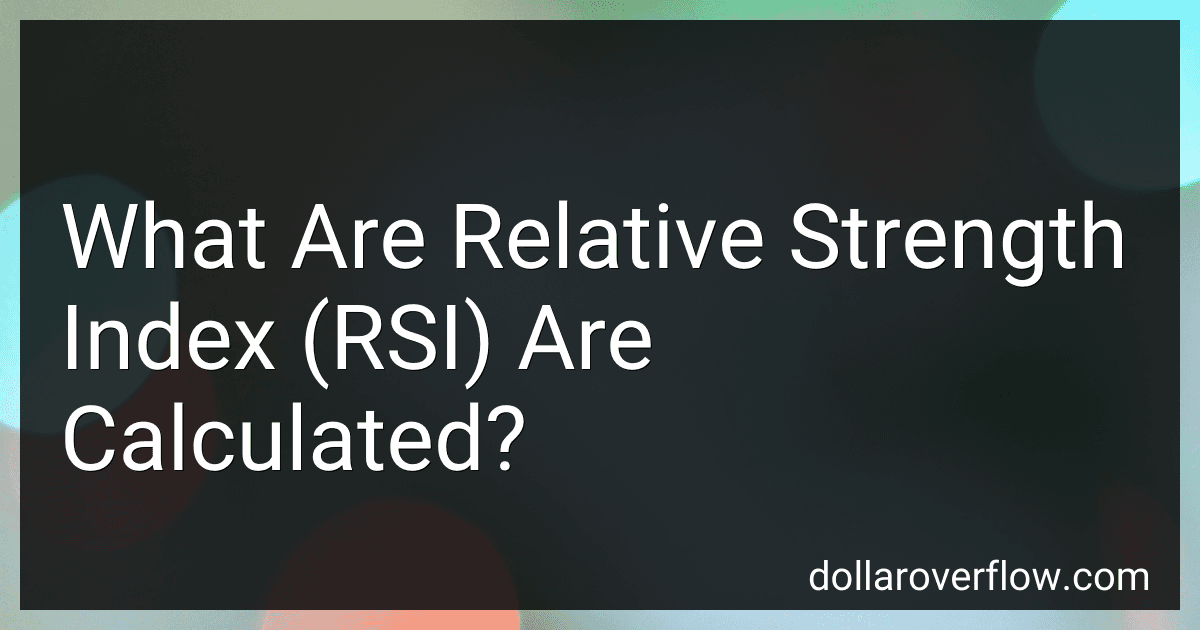 What Are Relative Strength Index (RSI) Are Calculated? image
