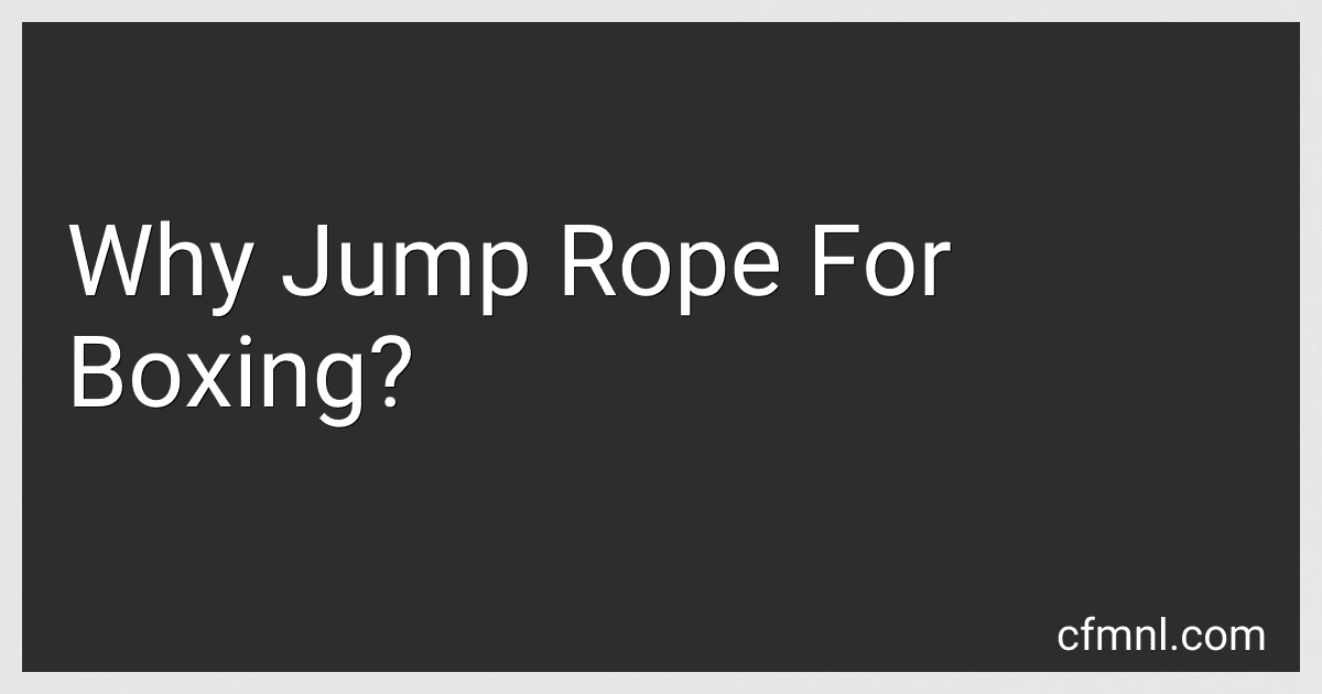 Why Jump Rope For Boxing? preview