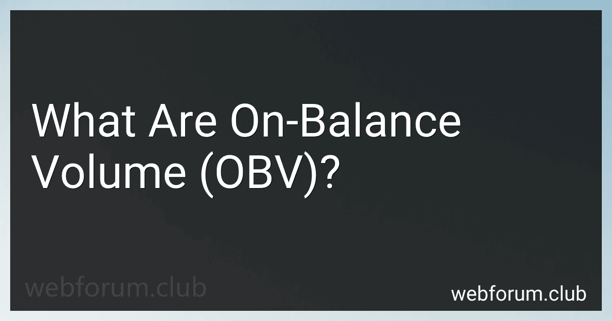 What Are On-Balance Volume (OBV)? image