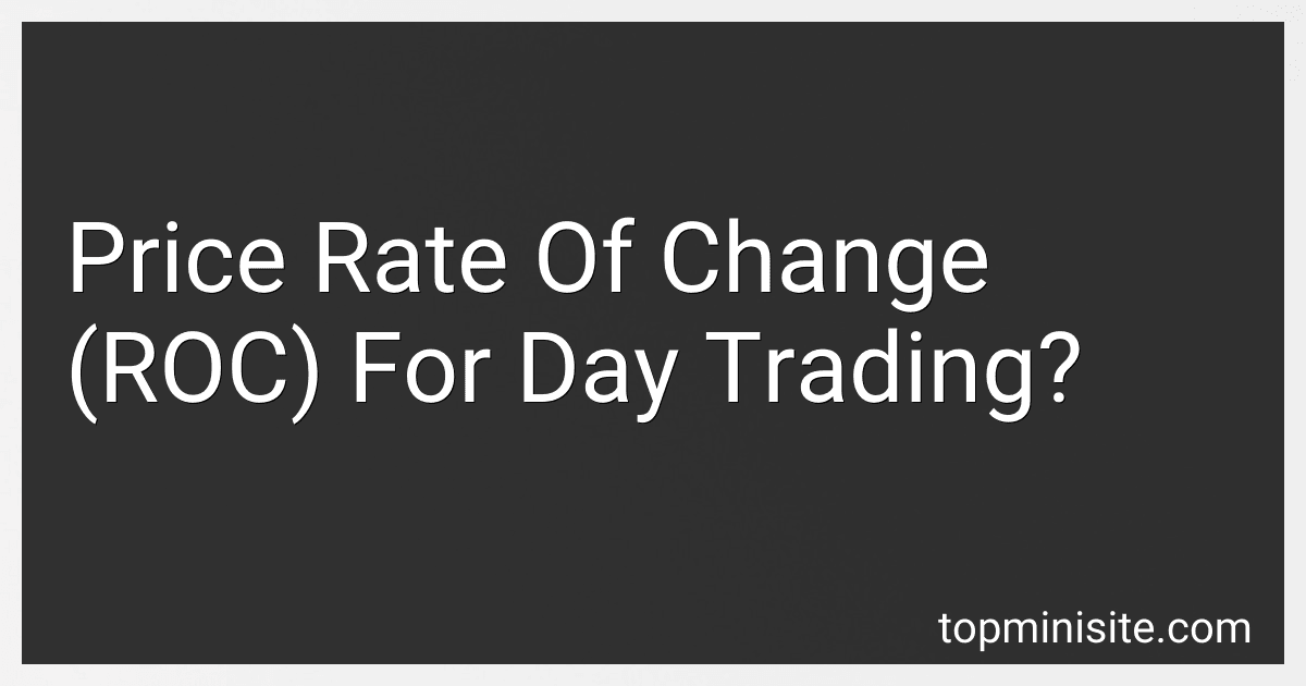 Price Rate Of Change (ROC) For Day Trading? image