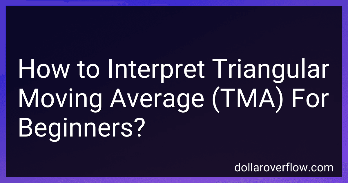 How to Interpret Triangular Moving Average (TMA) For Beginners? image