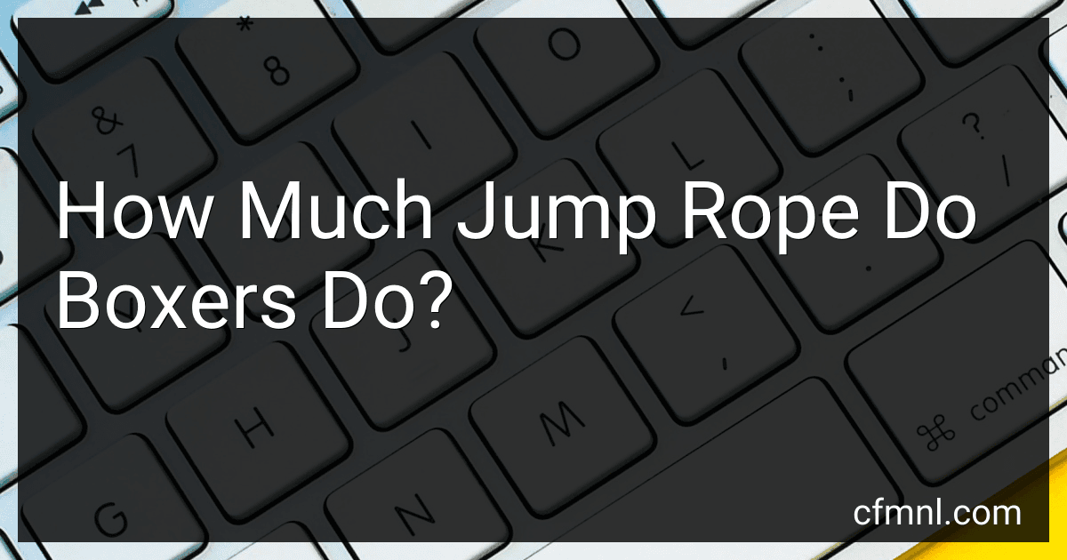 How Much Jump Rope Do Boxers Do? preview