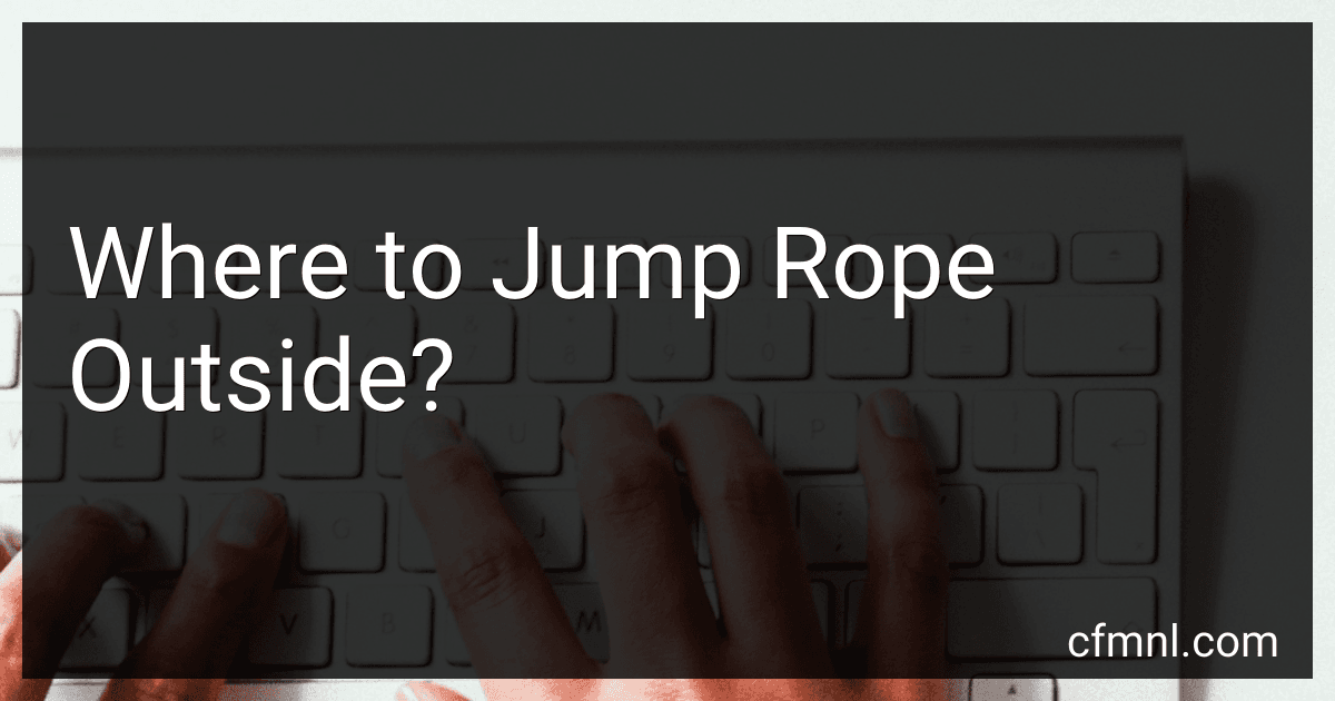 Where to Jump Rope Outside? image