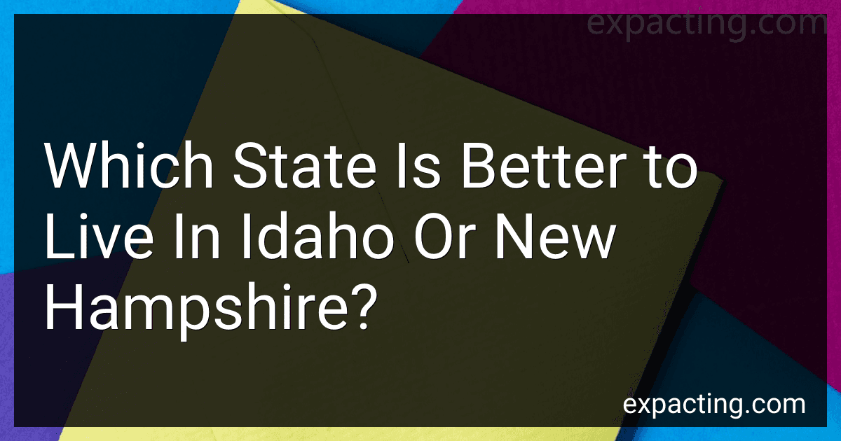 Which State Is Better to Live In Idaho Or New Hampshire? image