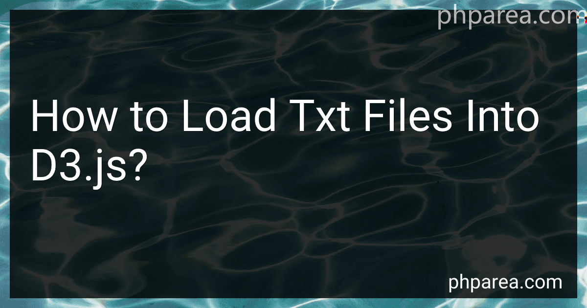 How to Load Txt Files Into D3.js? image
