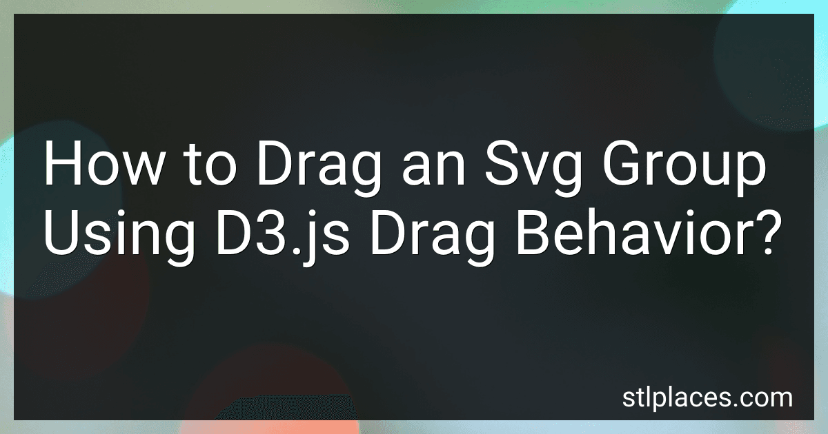 How to Drag an Svg Group Using D3.js Drag Behavior? preview