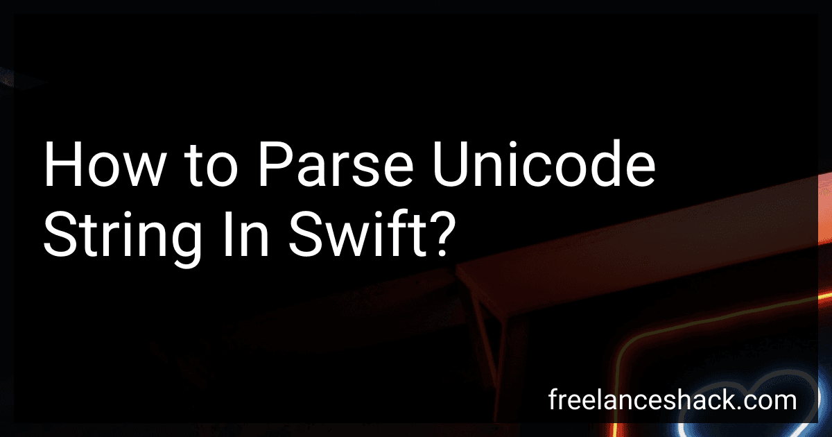 How to Parse Unicode String In Swift? image