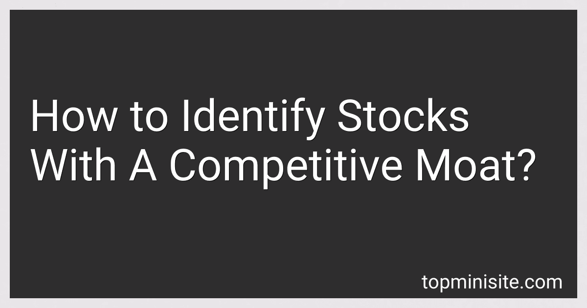 How to Identify Stocks With A Competitive Moat? image