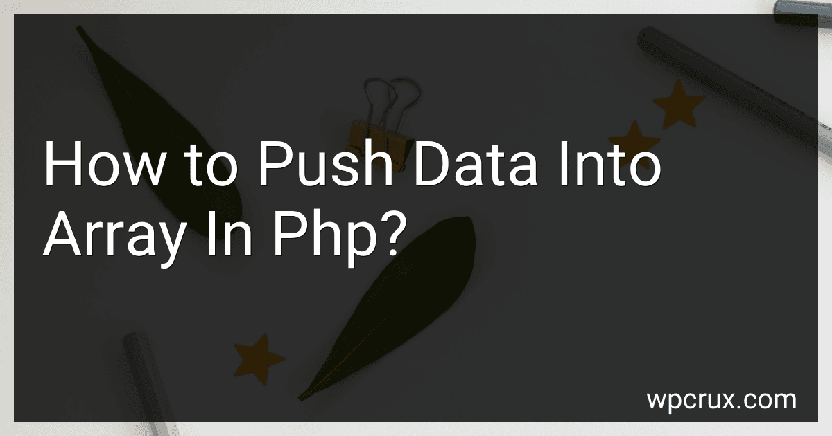 How to Push Data Into Array In Php? image