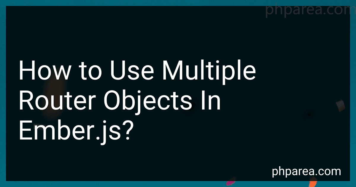 How to Use Multiple Router Objects In Ember.js? image