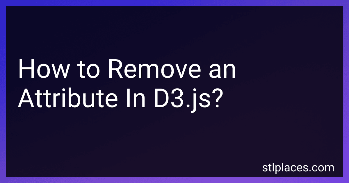 How to Remove an Attribute In D3.js? image