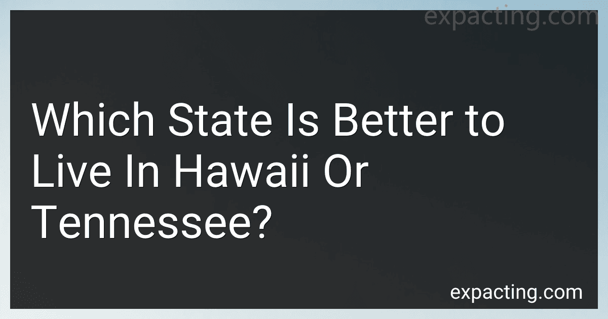 Which State Is Better to Live In Hawaii Or Tennessee? preview