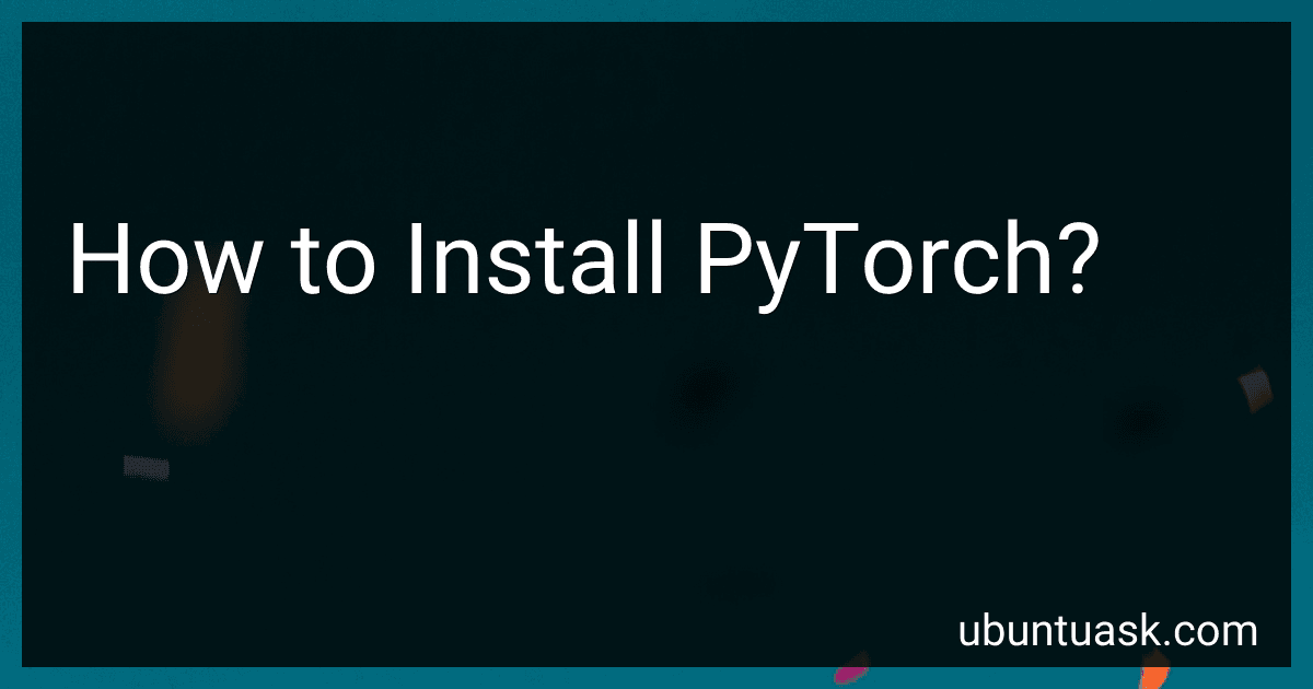 How to Install PyTorch? image