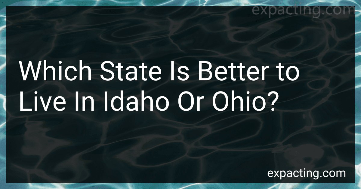 Which State Is Better to Live In Idaho Or Ohio? preview