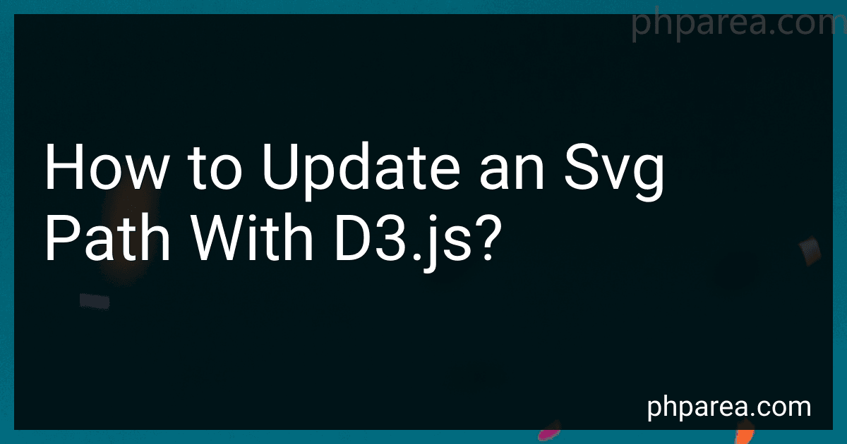 How to Update an Svg Path With D3.js? image