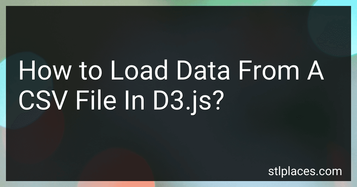 How to Load Data From A CSV File In D3.js? preview