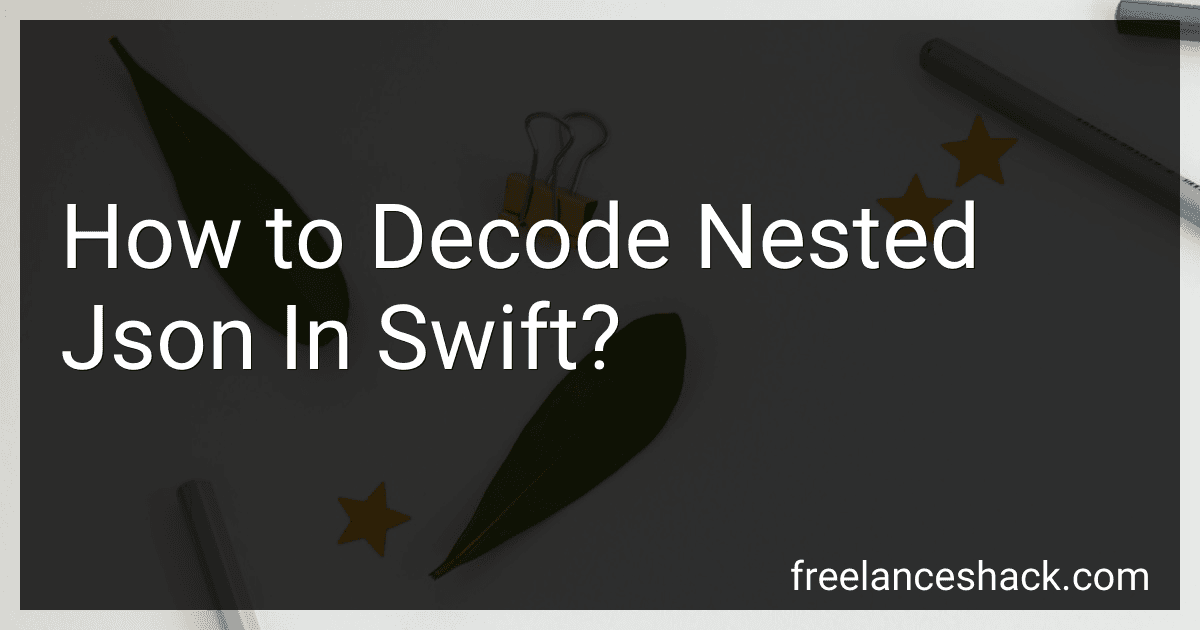 How to Decode Nested Json In Swift? preview