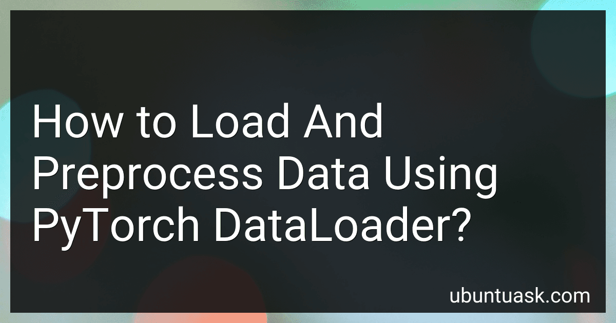 How to Load And Preprocess Data Using PyTorch DataLoader? image