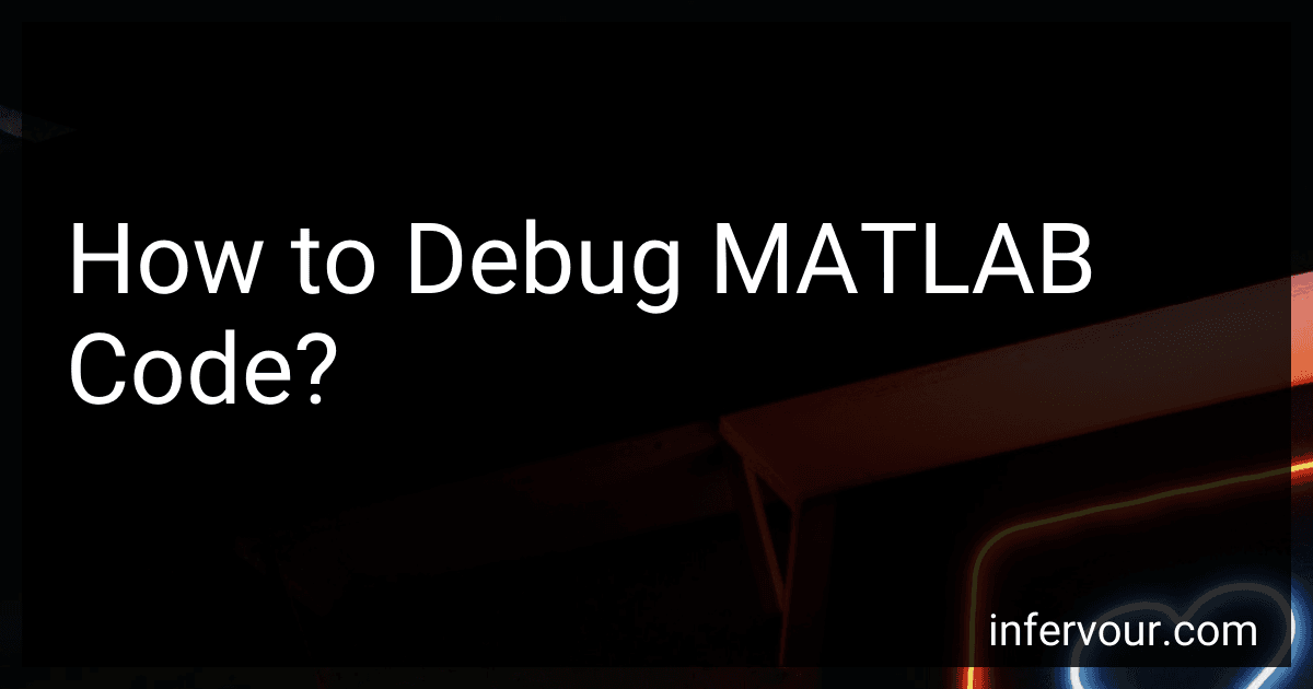 How to Debug MATLAB Code? image