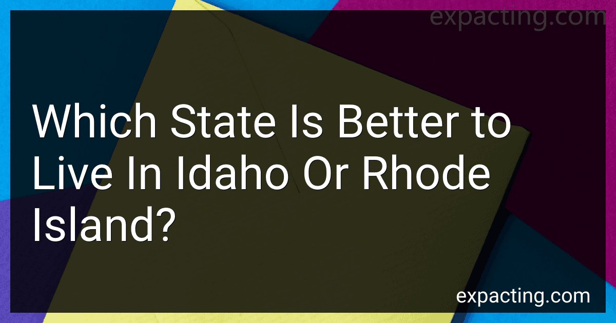 Which State Is Better to Live In Idaho Or Rhode Island? preview