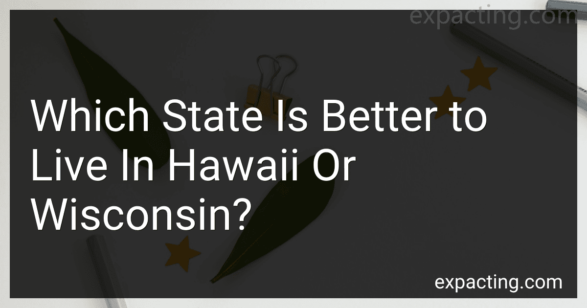 Which State Is Better to Live In Hawaii Or Wisconsin? preview