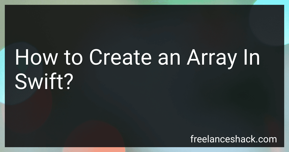 How to Create an Array In Swift? image
