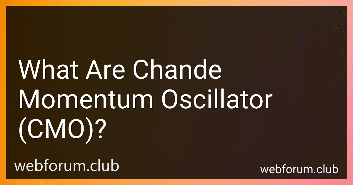 What Are Chande Momentum Oscillator (CMO)? preview