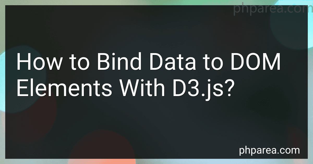 How to Bind Data to DOM Elements With D3.js? image
