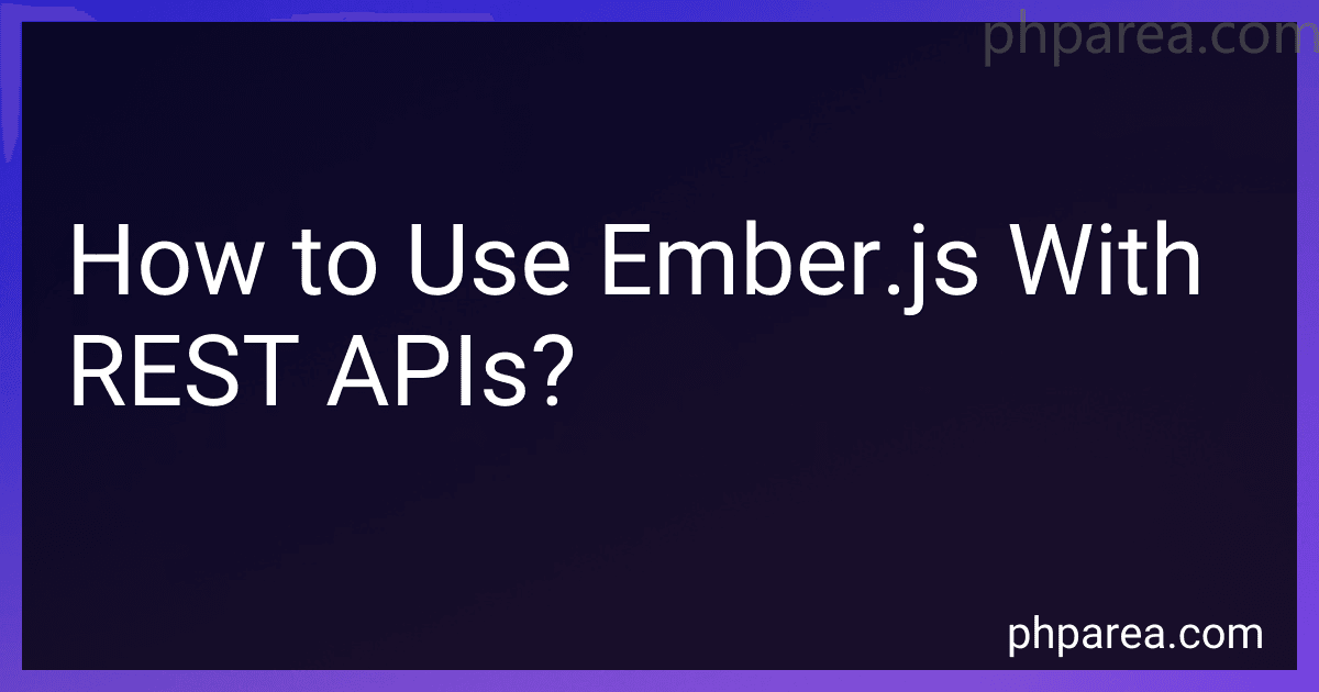 How to Use Ember.js With REST APIs? image