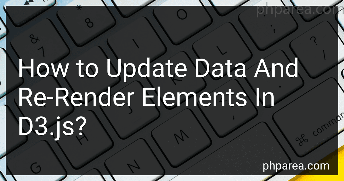 How to Update Data And Re-Render Elements In D3.js? image