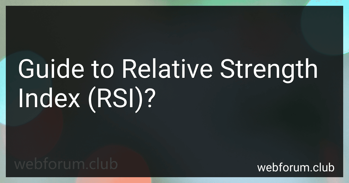 Guide to Relative Strength Index (RSI)? image
