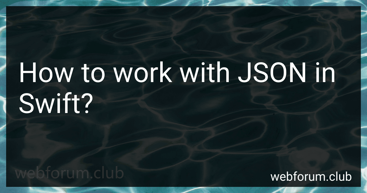 How to work with JSON in Swift? image