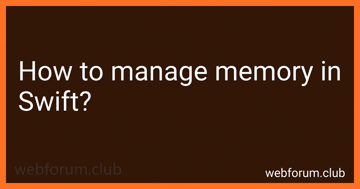How to manage memory in Swift? image