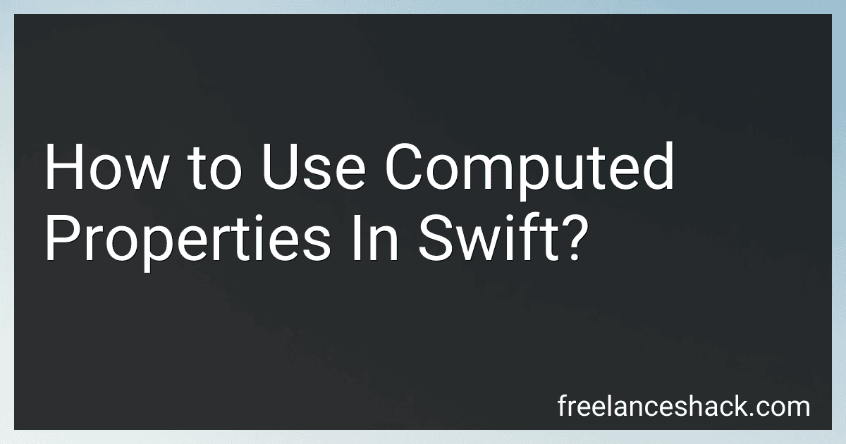 How to Use Computed Properties In Swift? image