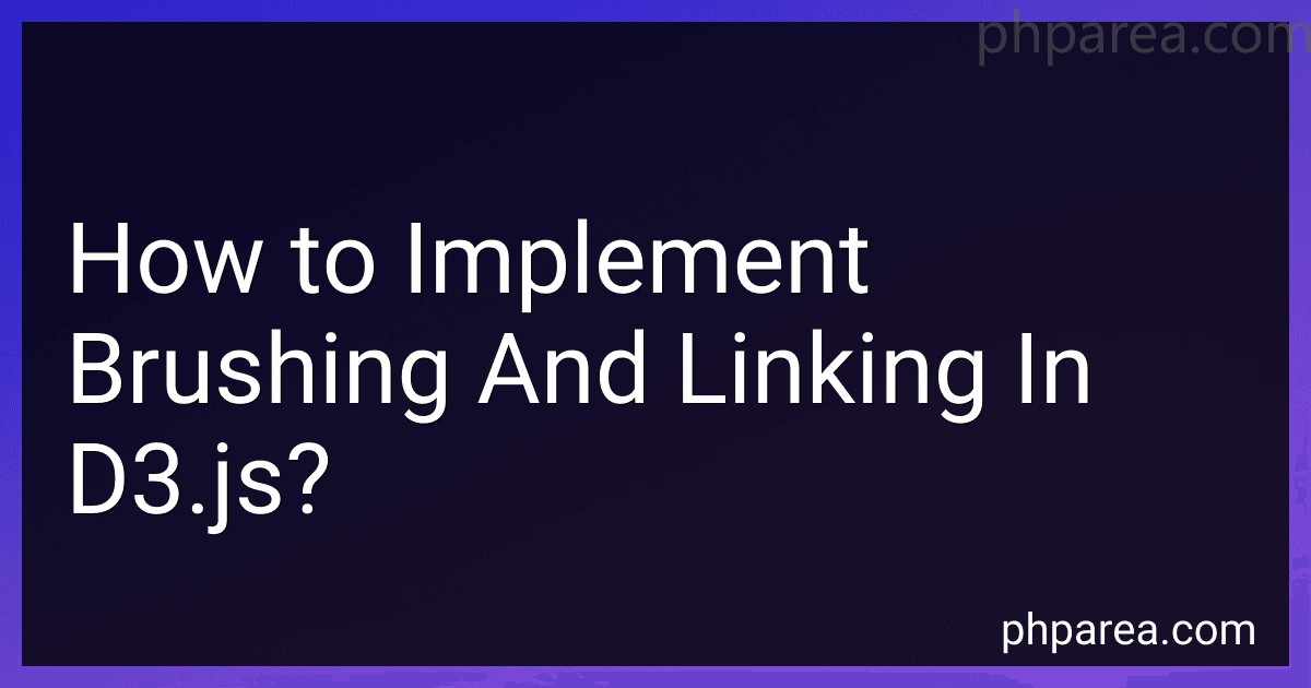 How to Implement Brushing And Linking In D3.js? image