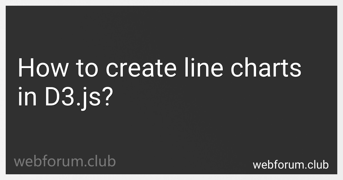 How to create line charts in D3.js? image